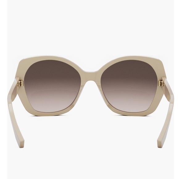 Fendi Lettering 57mm Gradient Butterfly Sunglasses - Picture 5 of 16